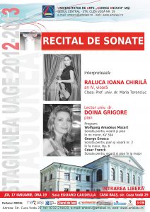2013.01.17.Recital de sonate