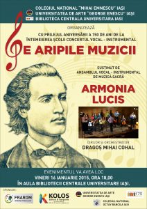 afis concert Armonia Lucis