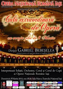 Afis Gala Extraordinara Opera