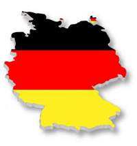 german-flag-map