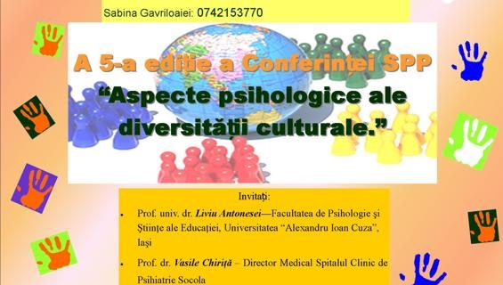 Conferinţa “Aspecte psihologice ale diversităţii culturale”