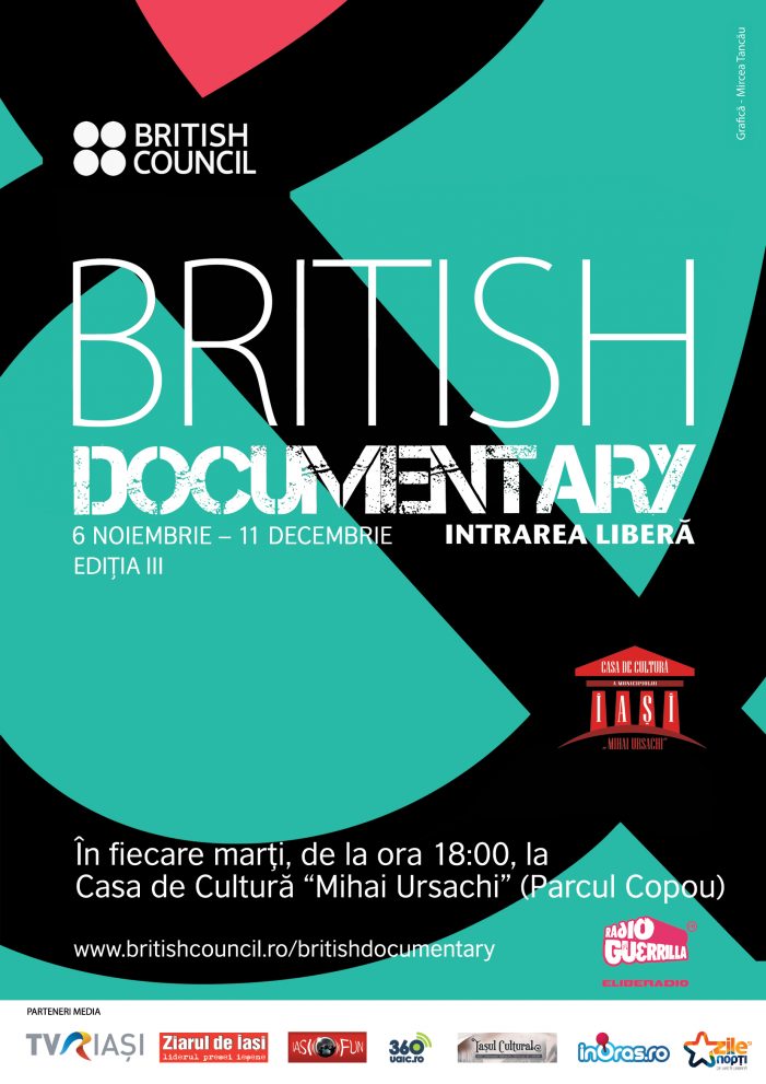 British Council Iasi va invita la serile “British Documentary”