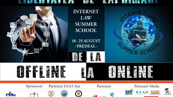 A mai rămas o săptămână pentru înscrierile Internet Law Summer School – 2013