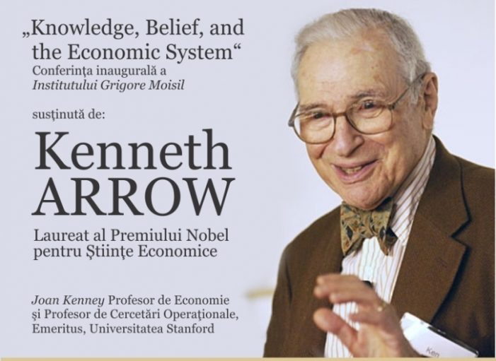 LIVE VIDEO – Urmăriți în direct ceremonia dedicată laureatului Nobel prof. Kenneth Arrow