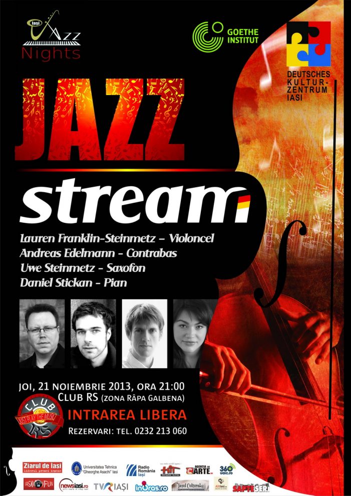 Concert de jazz cu trupa STREAM din Germania