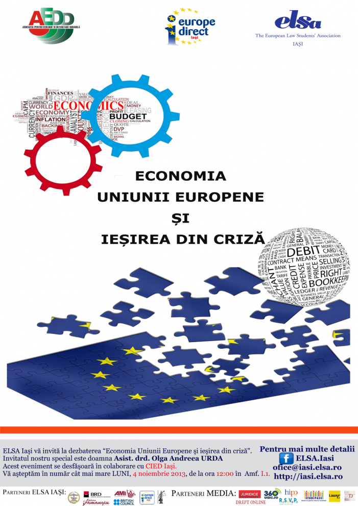 Dezbatere: Economia Uniunii Europene și ieșirea din criză