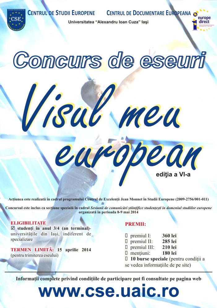 Concursul de eseuri „Visul meu european”