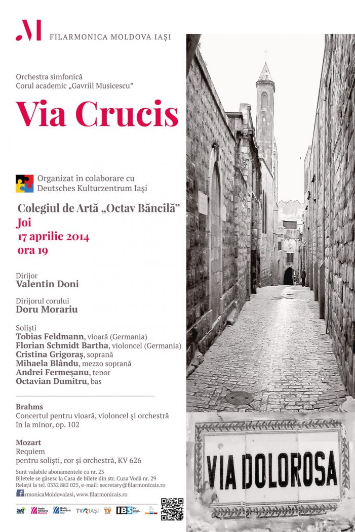 Concert vocal-simfonic extraordinar de Paști, „Via Crucis”