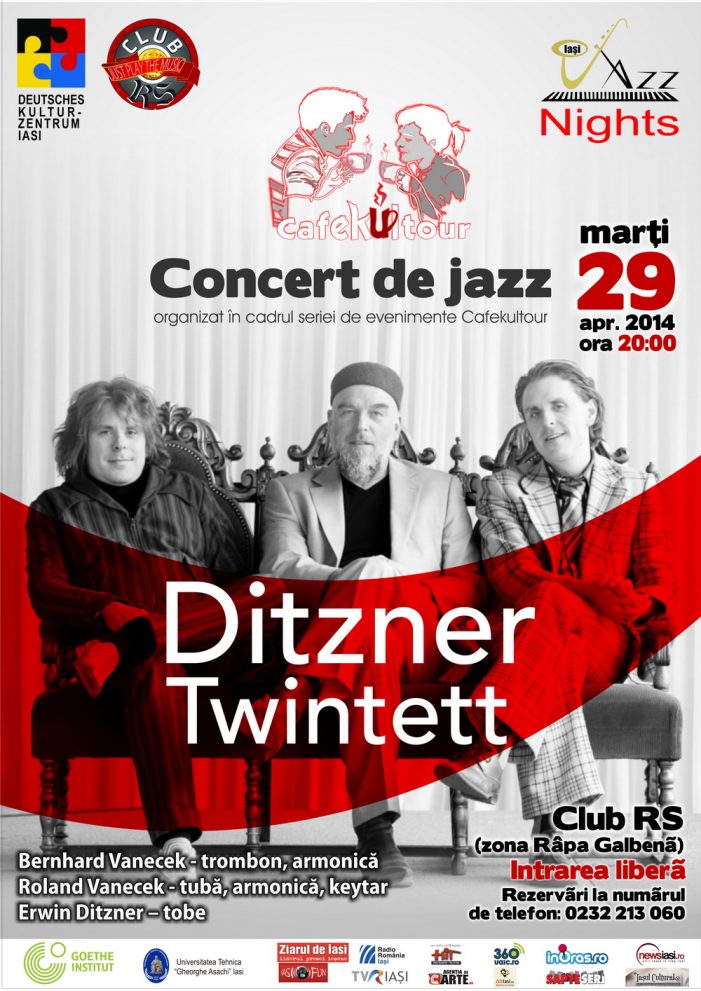 Ritmuri de jazz extraordinare cu „Ditzner Twintett” din Germania