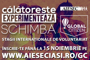 AIESEC Iași îți propune un stagiu de voluntariat internațional! 