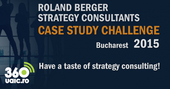 Concurs pentru studenți organizat de Roland Berger Strategy Consultants