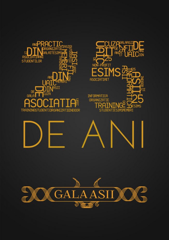 Gala ASII – Cea mai veche asociație din Iași împlinește 25 de ani