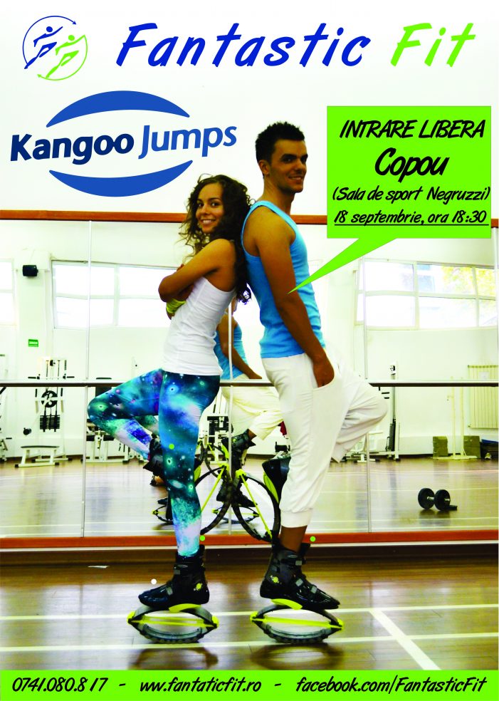 Antrenamente gratuite de Kangoo Jumps pentru studentii UAIC