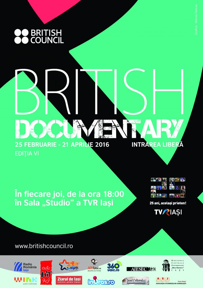 British Council prezintă cea de-a șasea ediție a proiectului „British Documentary”