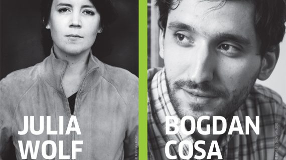Întâlnire cu autorii Julia Wolf (Berlin) și Bogdan Coșa (București)