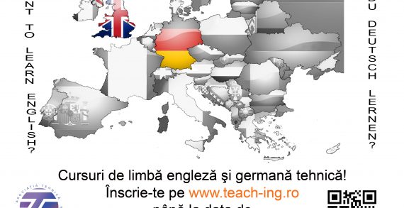 Cursuri de limbă engleză și germană tehnică de la „TEACH ING”