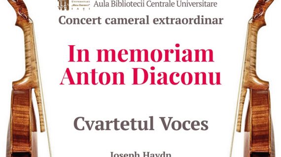 Concert cameral extraordinar In memoriam Anton Diaconu