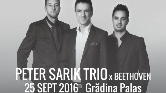 Primul concert Peter Sarik Trio x Beethoven la Iași