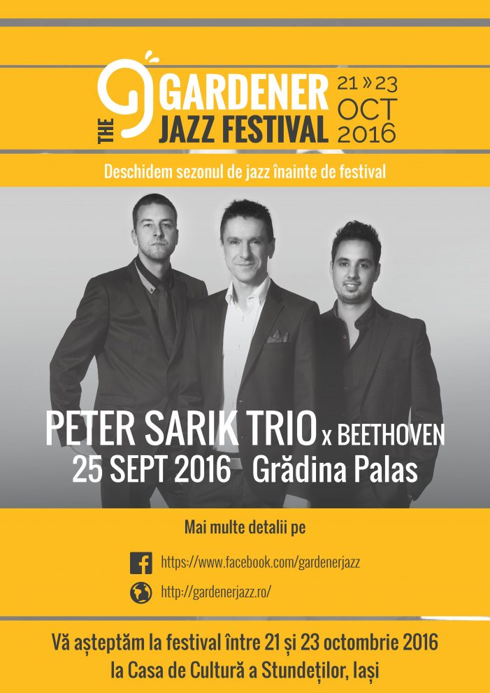 Primul concert Peter Sarik Trio x Beethoven la Iași
