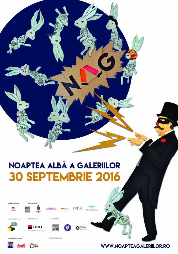 Poți face parte din echipa de voluntari a primei ediții a Nopții Albe a Galeriilor de la Iași