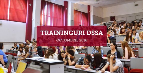 DSSA organizează traininguri gratuite pentru studenți