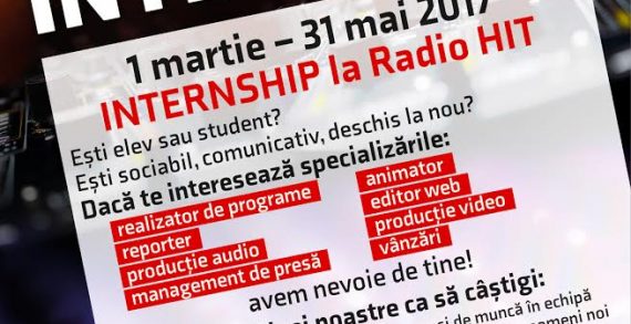 Intership plătit la Radio Hit