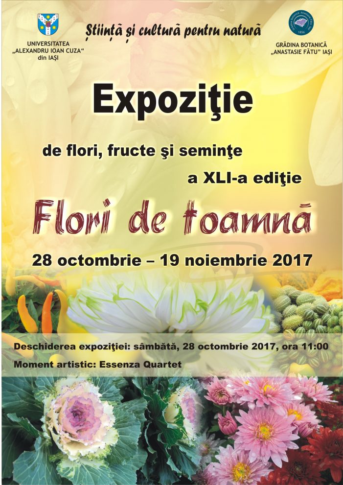 Expoziția „Flori de toamnă”, a XLI-a ediție