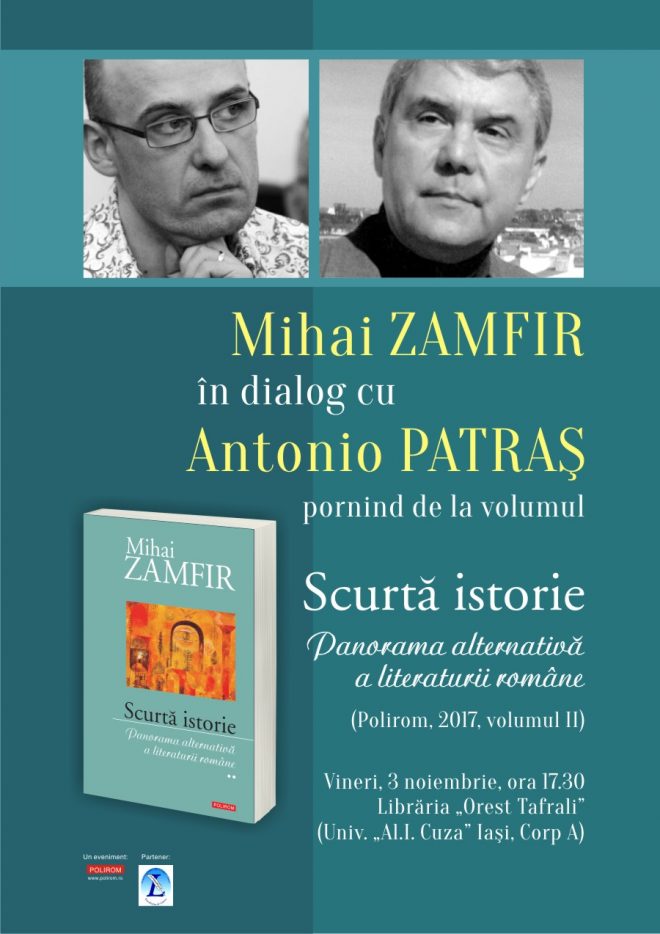 Întâlnire cu criticul şi istoricul literar Mihai Zamfir