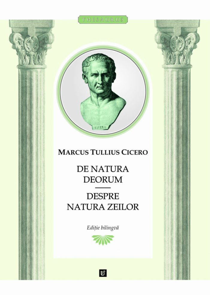 Traducerea volumului „De natura deorum / Despre natura zeilor”, premiată de Uniunea Scriitorilor din România – Filiala Iași