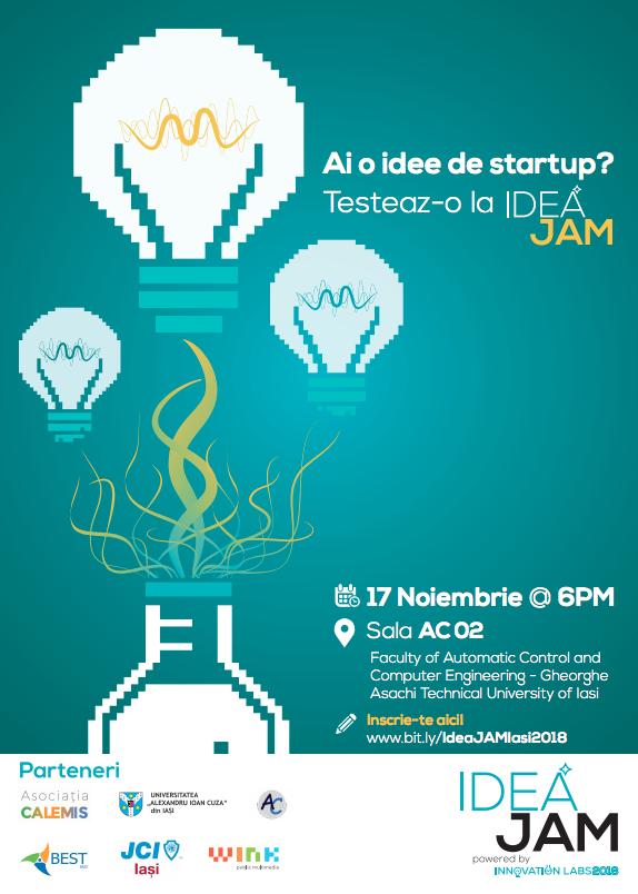IdeaJAM, ediția a doua: concurs de prezentare a ideilor inovatoare din tehnologie