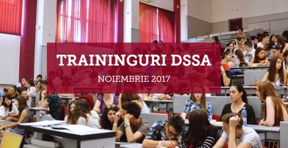 DSSA continuă seria trainingurilor gratuite pentru studenți
