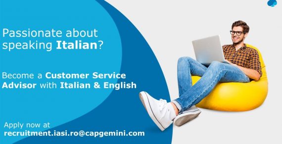Capgemini angajează Customer Service Advisor