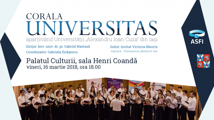 Corala „UNIVERSITAS” susţine un concert dedicat Lunii Francofoniei