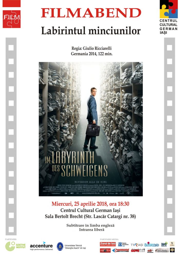 Seara de film german “Labirintul minciunilor” (Germania 2014)
