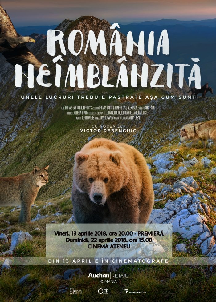 Premiera documentarului „România neîmblânzită” la Cinema Ateneu