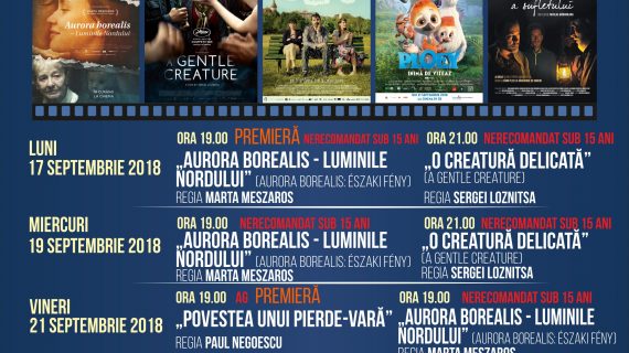 Programul cinematografului Ateneu în perioada 24-28 septembrie 2018