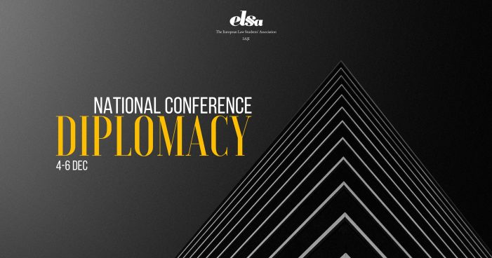 ELSA Iași organizează conferința națională  “Diplomația și Arta Negocierii”