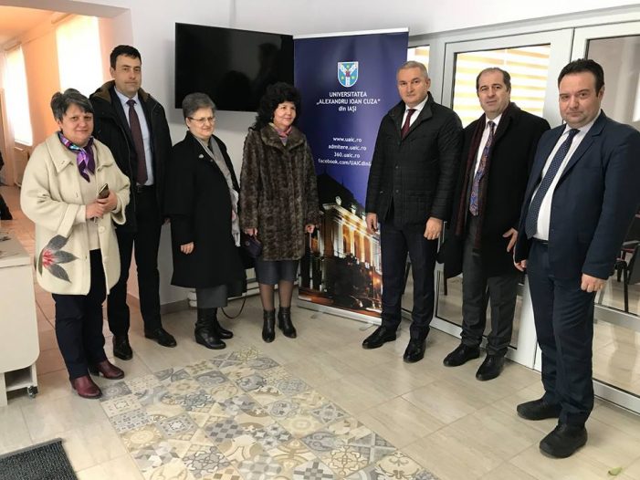 Vicepreședintele Curții de Conturi a României a vizitat Centrul de Învățare al UAIC