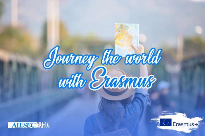 AIESEC Iași anunță parteneriatul cu Erasmus+ pentru programele Global Volunteer și Global Entrepreneur