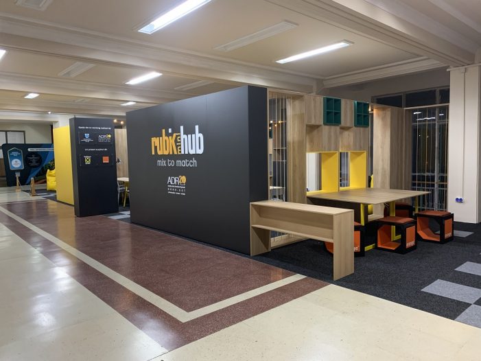 Cum arată Rubik miniHub, primul spațiu de co-working studențesc din Iași