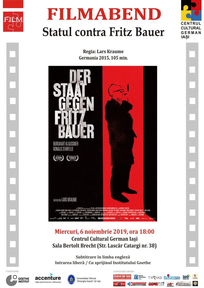 Seară de film german “Statul contra Fritz Bauer”