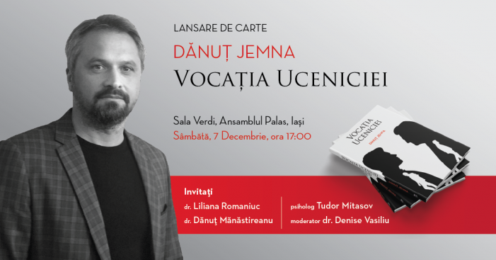 Lansarea cărții „Vocația Uceniciei”de Dănuț Jemna