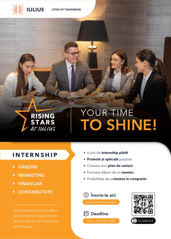 Programul de internship „Rising Stars at IULIUS”