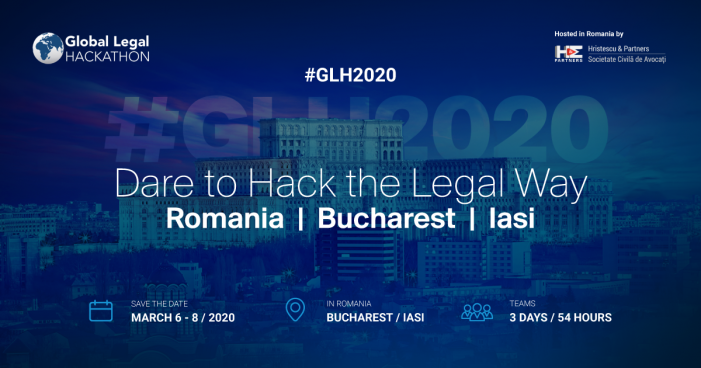 Au început înscrierile la Global Legal Hackathon (GLH) România, cel mai mare hackathon juridic din lume