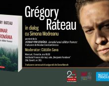 Întâlnire cu scriitorul și jurnalistul francez Gregory Rateau la Iași
