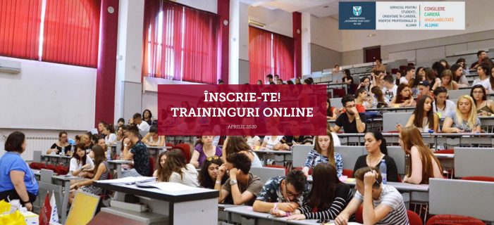 Traininguri online pentru studenții UAIC