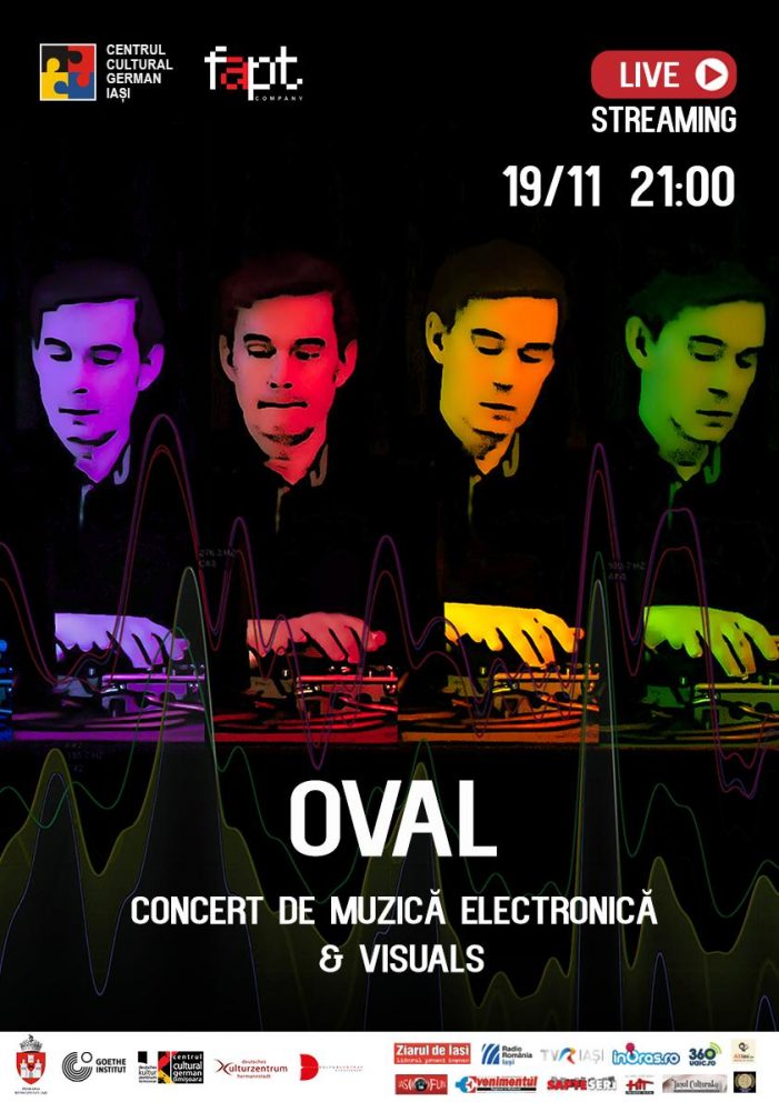 OVAL (DE) / Live Streaming / Concert de muzică electronică