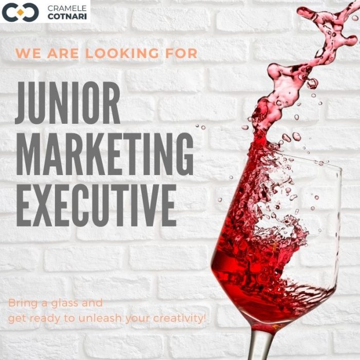 Cramele Cotnari angajează Junior Marketing Executive