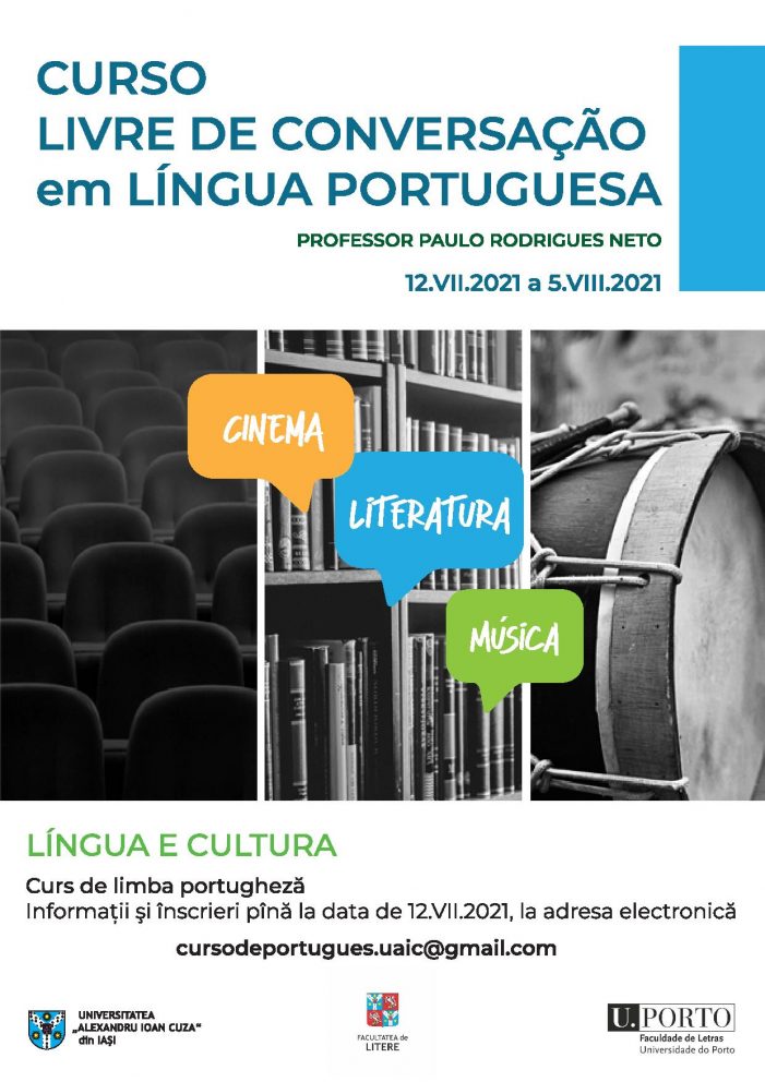 Curs de conversație în limba portugheză: cinema, literatură și muzică