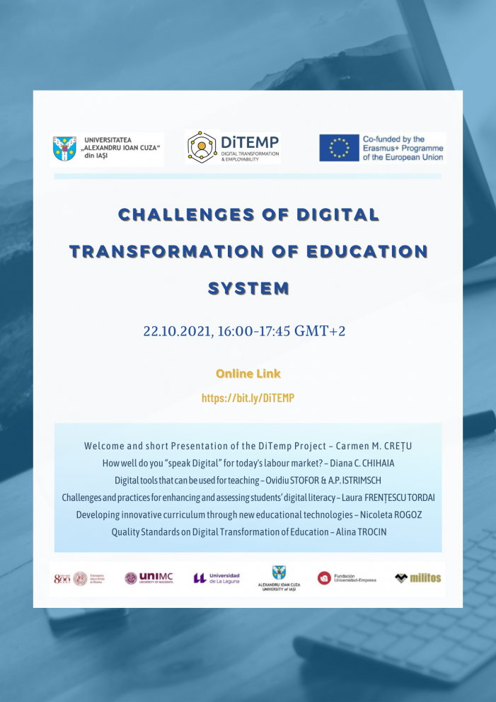 Provocări ale transformării digitale a sistemului de educație